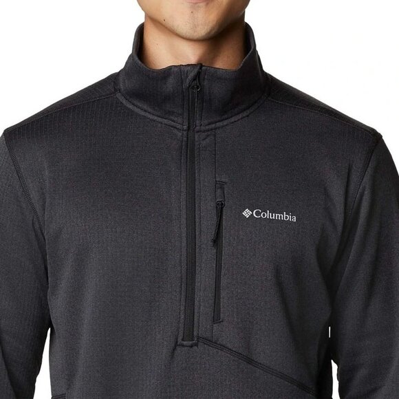 COLUMBIA park view half zip men's XL sweater - Picture 5 of 7